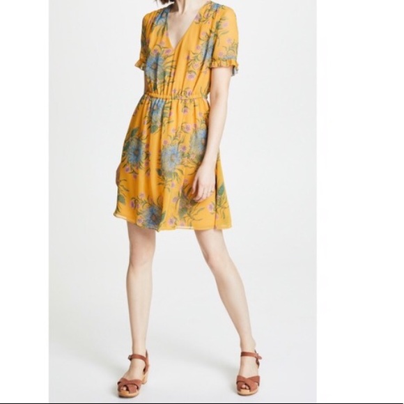 ☀️Madewell | Sweet Grass Ruffle Sleeve Dress | 4 - Picture 3 of 15